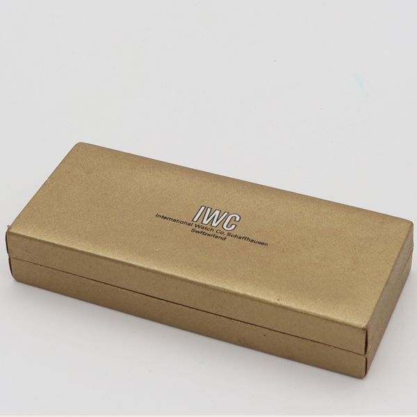 IWC 空箱/BOX 腕時計用 ゴールドカラー レディース/メンズ腕時計用