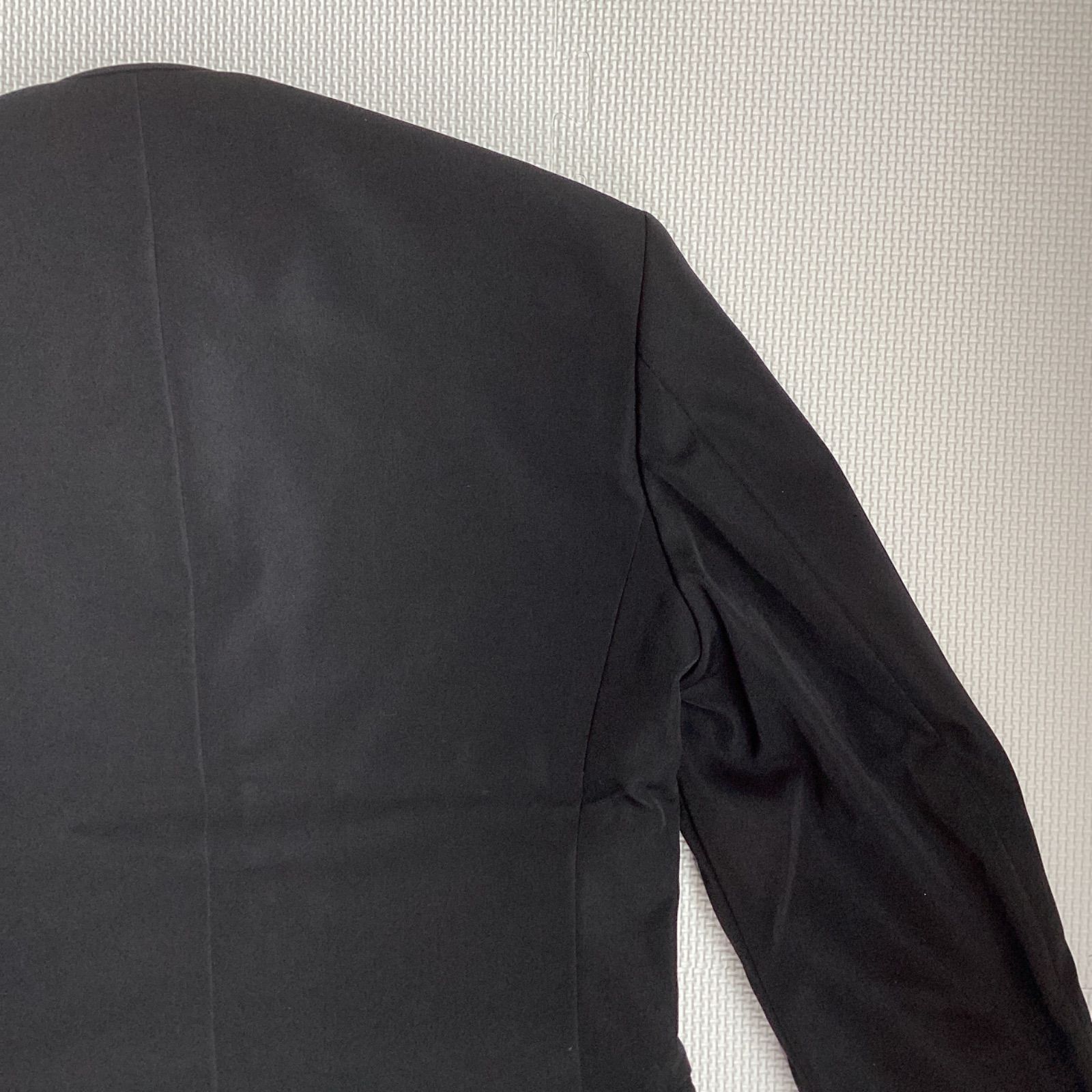 品質が完璧、値段が激安！ 男子 学生服 １６５A 襟 1808 学生 学ラン 詰襟 標準型 ポリエステル80％ 毛20％ UNIONJACK DEEPBLACK