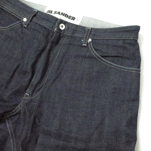 JIL SANDER+ ジルサンダー 日本製 DENIM TROUSER TWISTED ツイスト