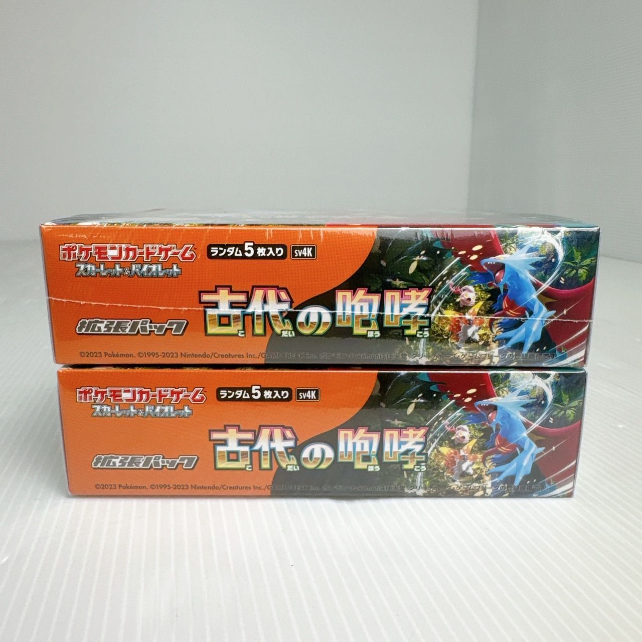 ポケモンカードゲーム スカーレット&バイオレット 古代の咆哮 box 