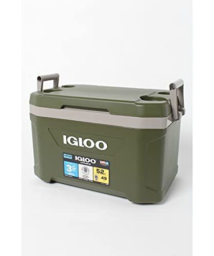 iglooイグルー クーラーボックス SPORTSMAN LATITUDE 52 約49L スポーツマン ラティテュード アウトドア キャンプ  レジャー 釣り グリーン 60367 - メルカリ