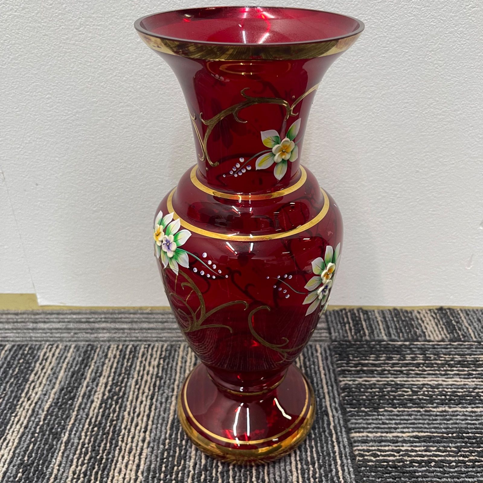 ベネチアガラス 花瓶 置物 【公式通販】