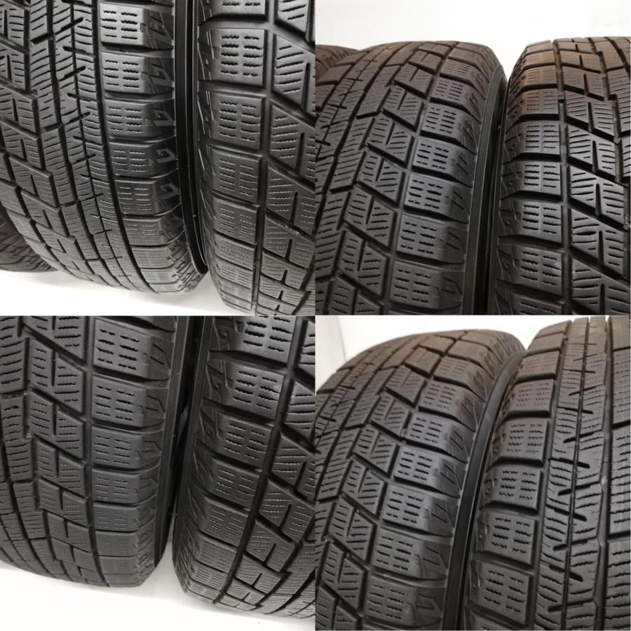 ＜スタッドレスタイヤ & ホイール 4本＞ 175/70R14 ヨコハマタイヤ アイスガード iG60 14x5.5J ホンダ フィット GB3系  4H -100 中古