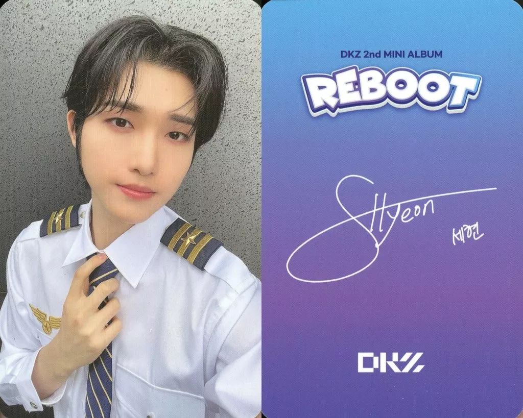 中古】コレクションカード(男性) DKZ/セヒョン(Sehyeon)/裏面印刷