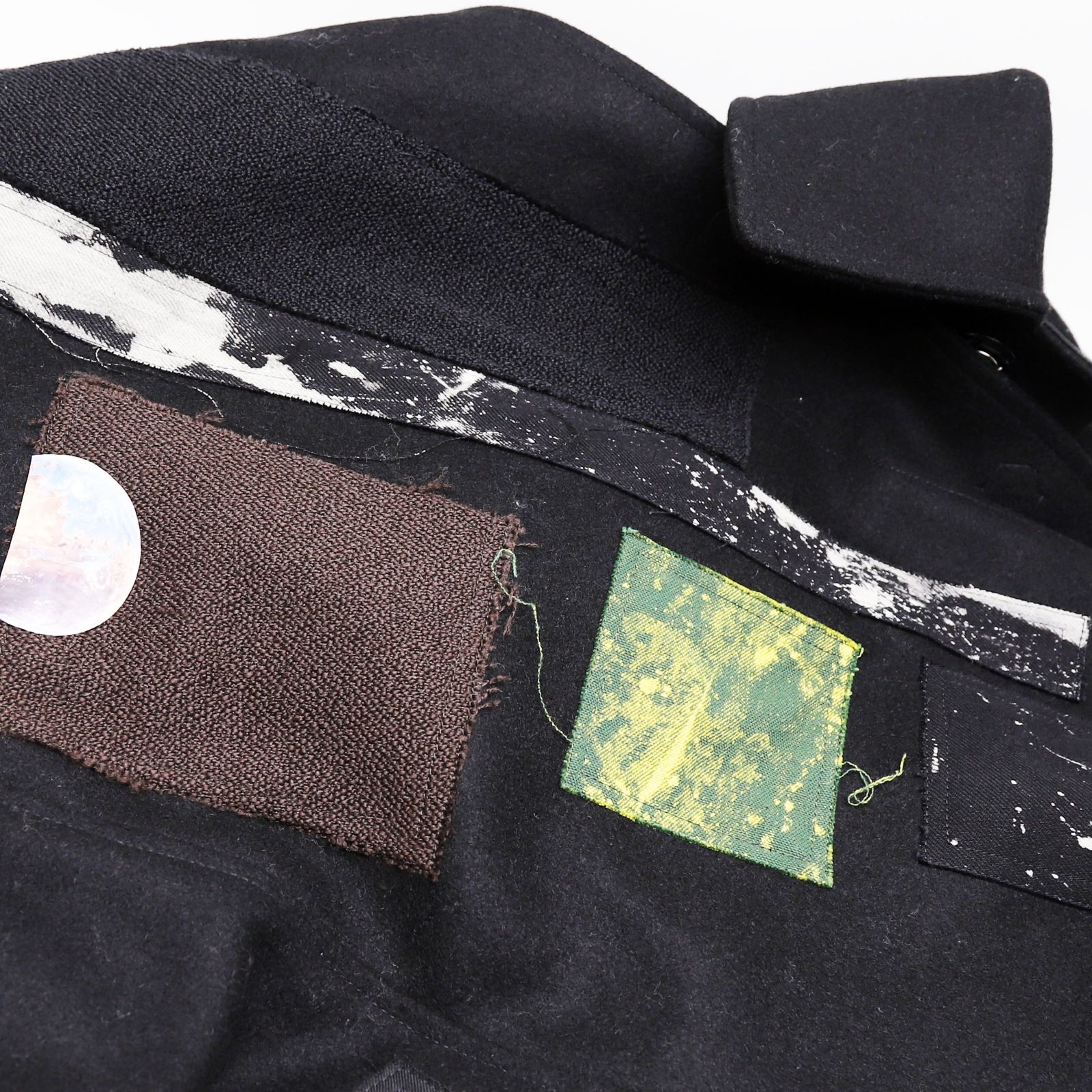 ラフシモンズ STERLING RUBY ARCHIVE REDUX メルトンパッチコート 2014