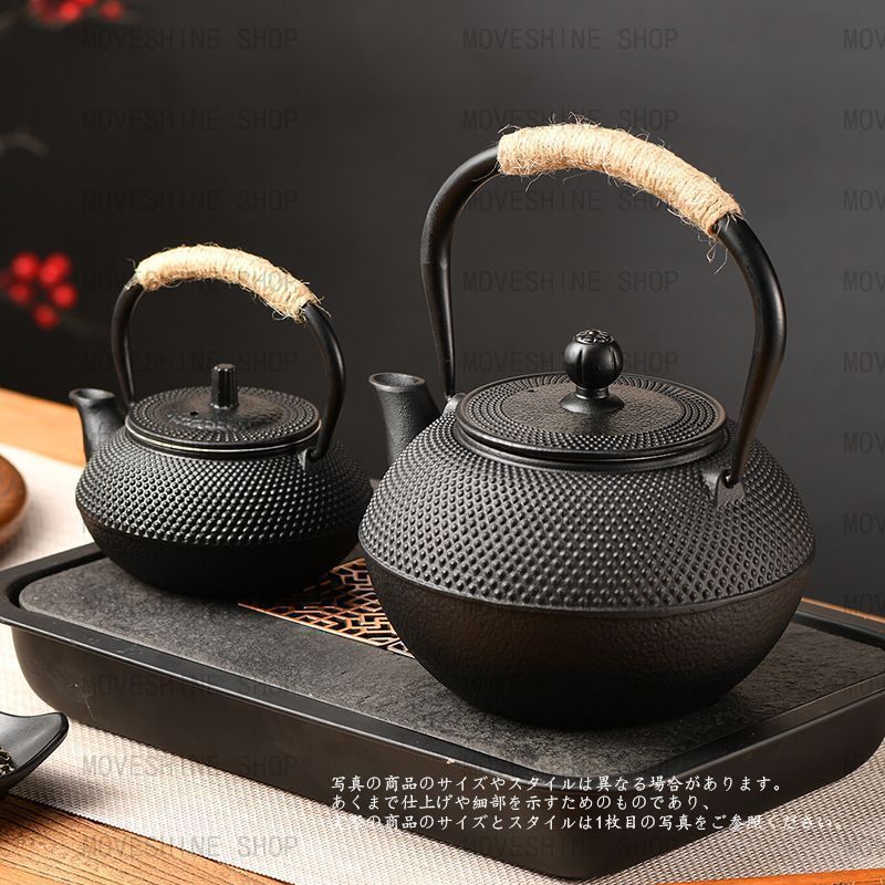 鉄製 やかん&急須 Amazon｜急須 鉄瓶 やかん ヤカン 鉄製 ティーポット 鉄びん ih