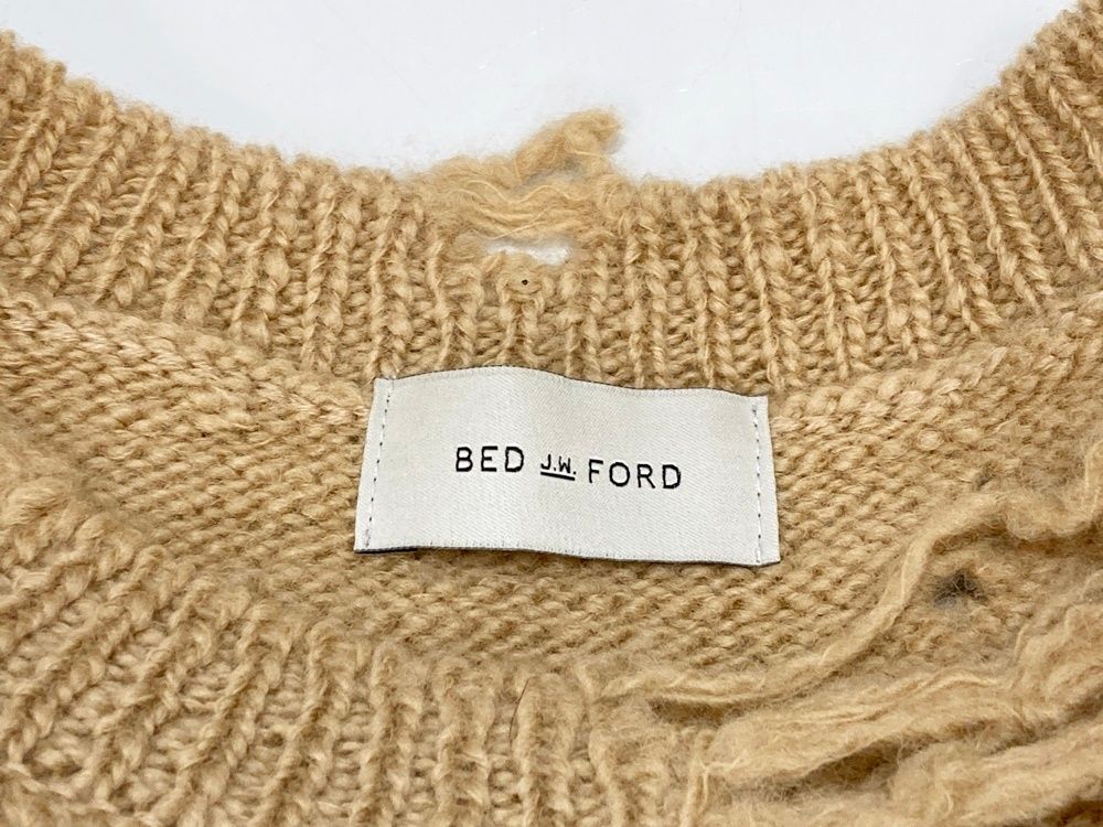 ベッドフォード BED J.W. FORD Bolo Crew CAMEL 19AW プルオーバー