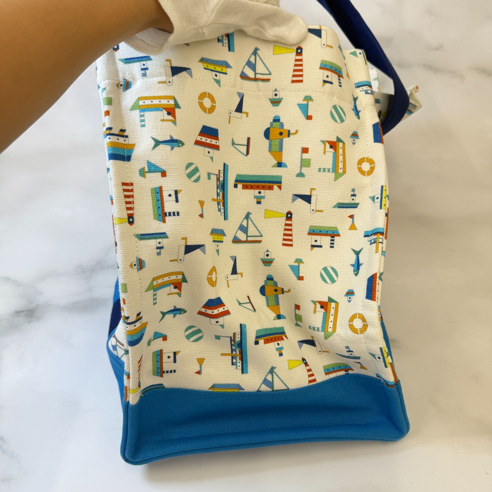 オレンジ マザーズバック