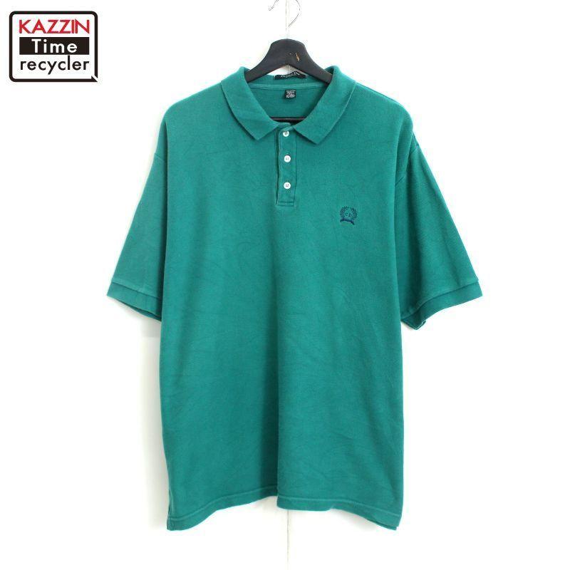 80s vintage Dior 鹿の子 半袖シャツ メンズ 表記XLサイズ