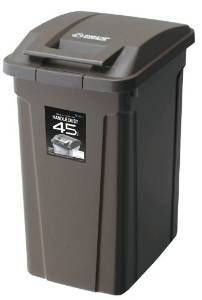 【新品・2営業日で発送】アスベル SPハンドル付ダストボックス45L ブラウン 6726