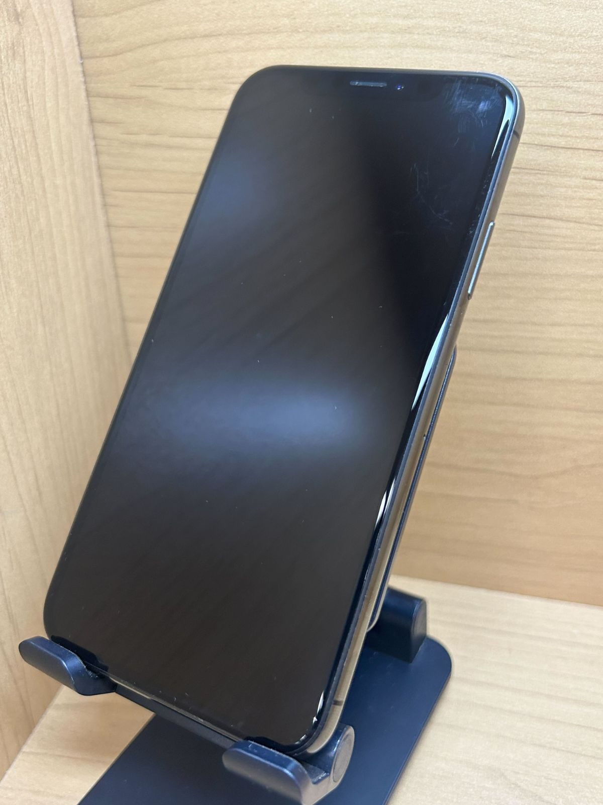 60387】【SIMロック解除済】iPhone X 64GB au スペースグレイ (60387 