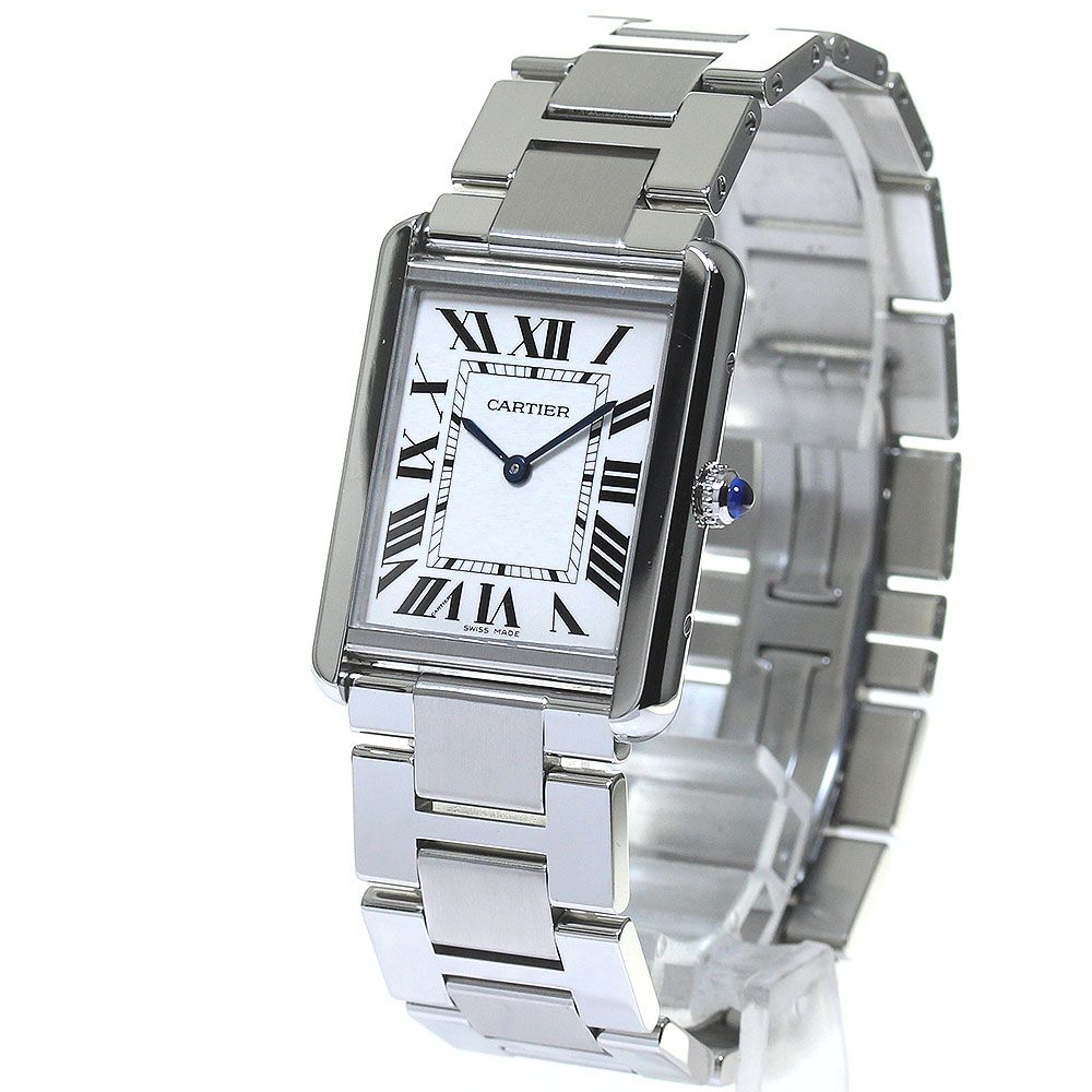 ☆良品☆保証書付き【CARTIER】カルティエ タンクソロ LM W5200014 ...