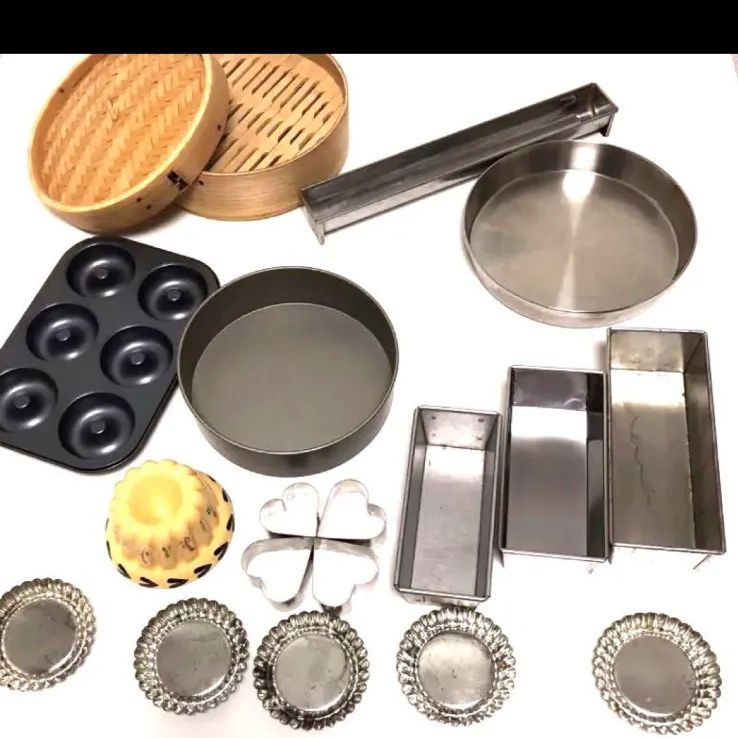 お菓子作り調理器具セット ケーキ型などいろいろまとめて 製菓道具 セット 大量 お菓子作り調理器具セット ケーキ型などいろいろまとめて 製菓