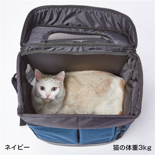 Liscio CAT リュックキャリー グレー ペット住関連用品 キャリー 布製 USTAUSTRALIA_COM_AU