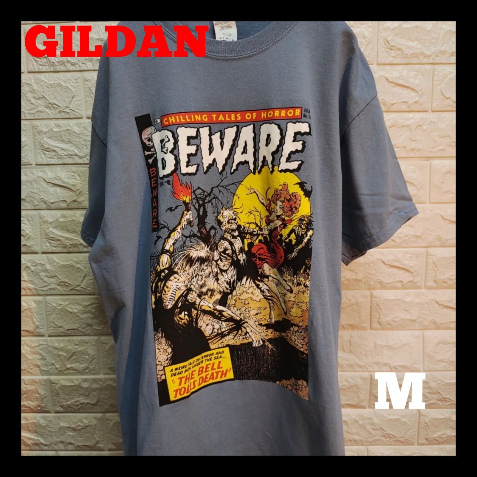 正規店 GILDAN ギルダン プリント 半袖 Tシャツ 90s ヴィンテージ