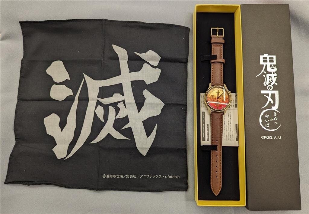 BANDAI×TiCTAC/鬼滅の刃/デザインウォッチ第1弾/煉獄杏寿郎