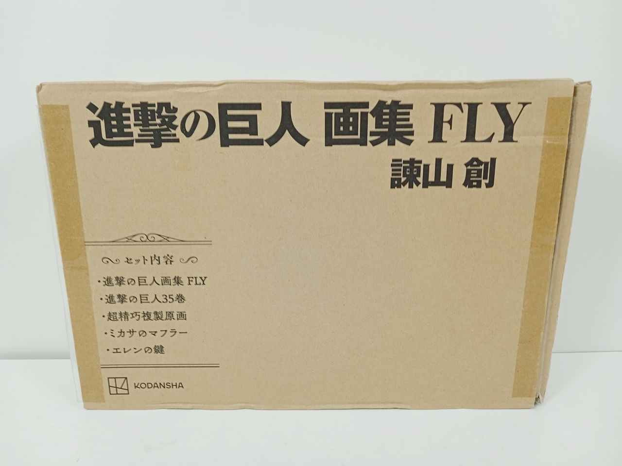 講談社 進撃の巨人 画集 FLY 諫山創 中古 [MB-5553] - メルカリ
