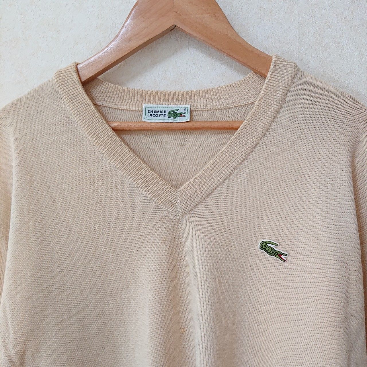 Lacoste ヴィンテージ チルデンニット セーター 長袖 【状態 