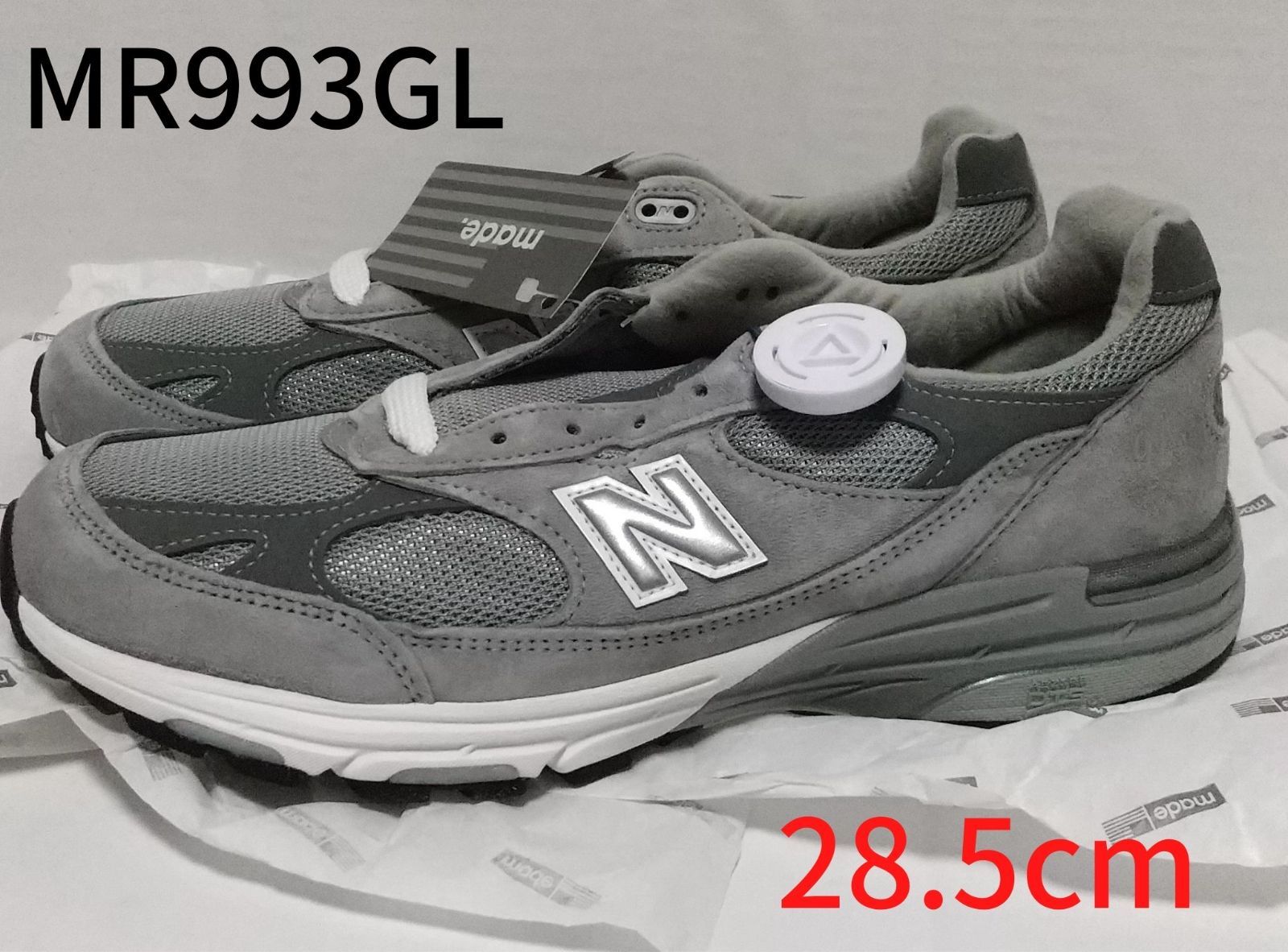 New Balance 993 grey MR993GL(28.5cm) - binectShop - メルカリ