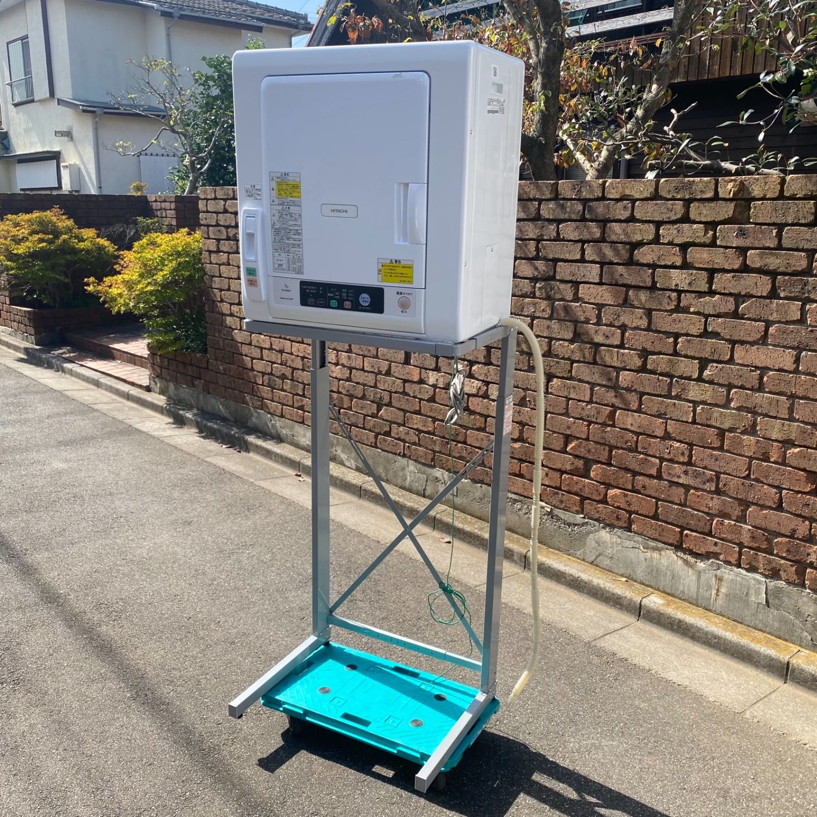 ☆HITACHI 衣類乾燥機 2021年製 DE-N50WV 5スタンド付☆ - メルカリ
