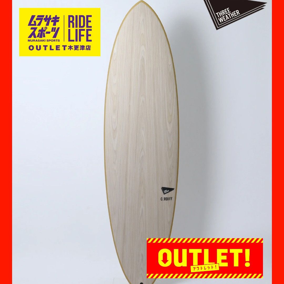 ムラスポOUTLET公式】サーフボード 新品 未使用 THREEWEATHER スリーウェザー CARDIFF 6'4 カーディフ EPS  ショートボード 訳あり ムラサキスポーツ OUTLET アウトレット - メルカリ