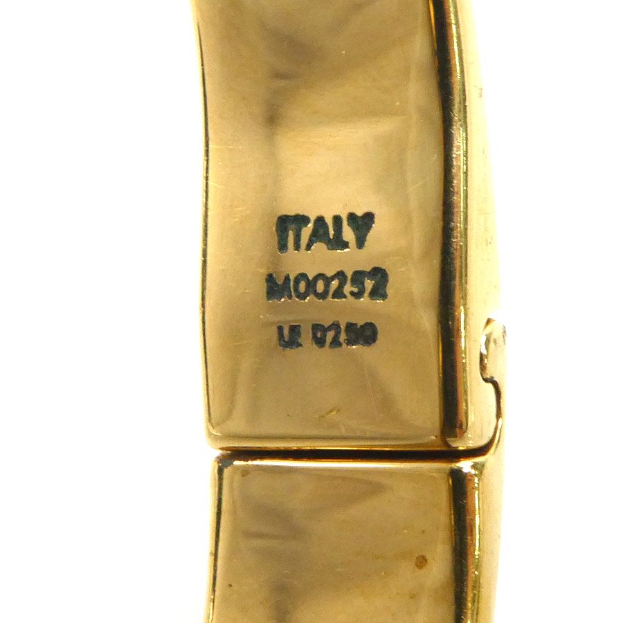 ルイ ヴィトン LOUIS VUITTON ブレスレット バングル カフ ナノグラム