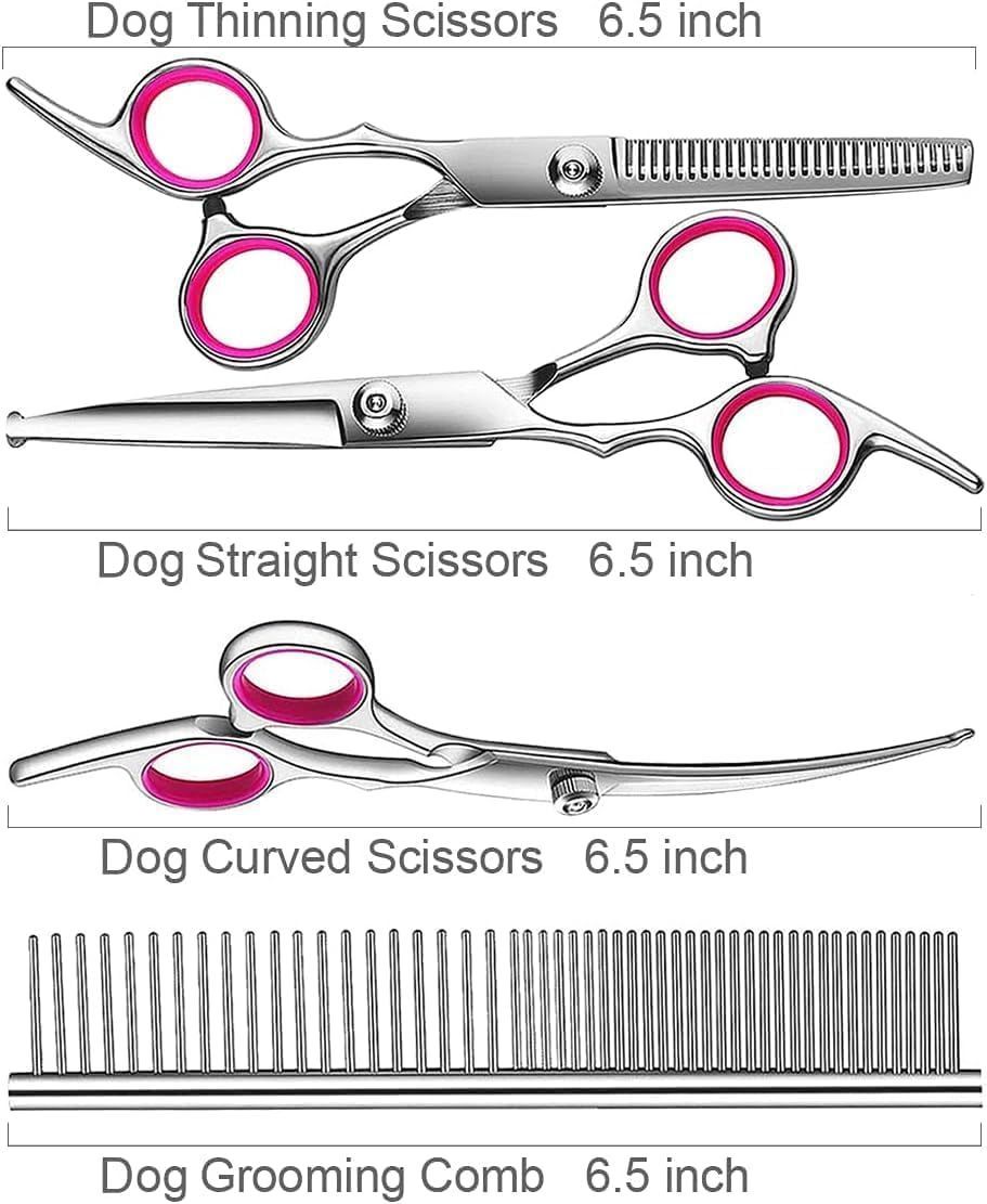 【特価セール】トリミングシザー ペット用 全身美容 ステンレス材質 ペット用 ペット用はさみ トリミングシザー ペット用 トリマートリマー入門に ハサミ ハサミ シザー トリマー セニング カット 入門セット 犬 猫 自宅 毛 ペットトリミングセット 切る 専