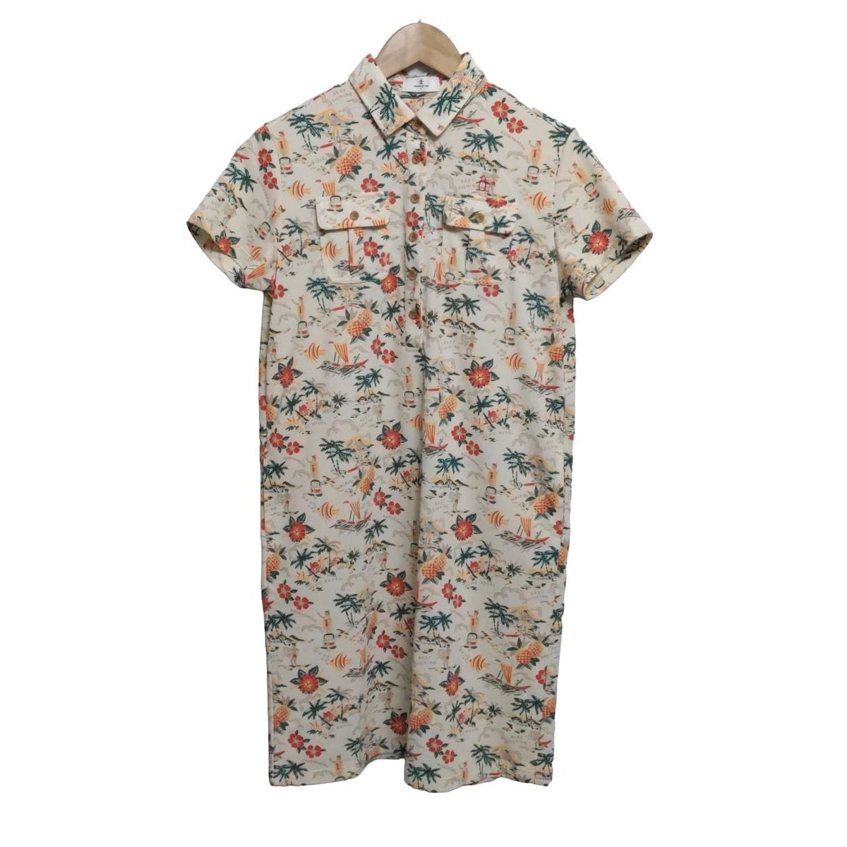 マンシングウェア ワンピース サイズL Munsingwear(マンシングウェア) ワンピース サイズL レディース