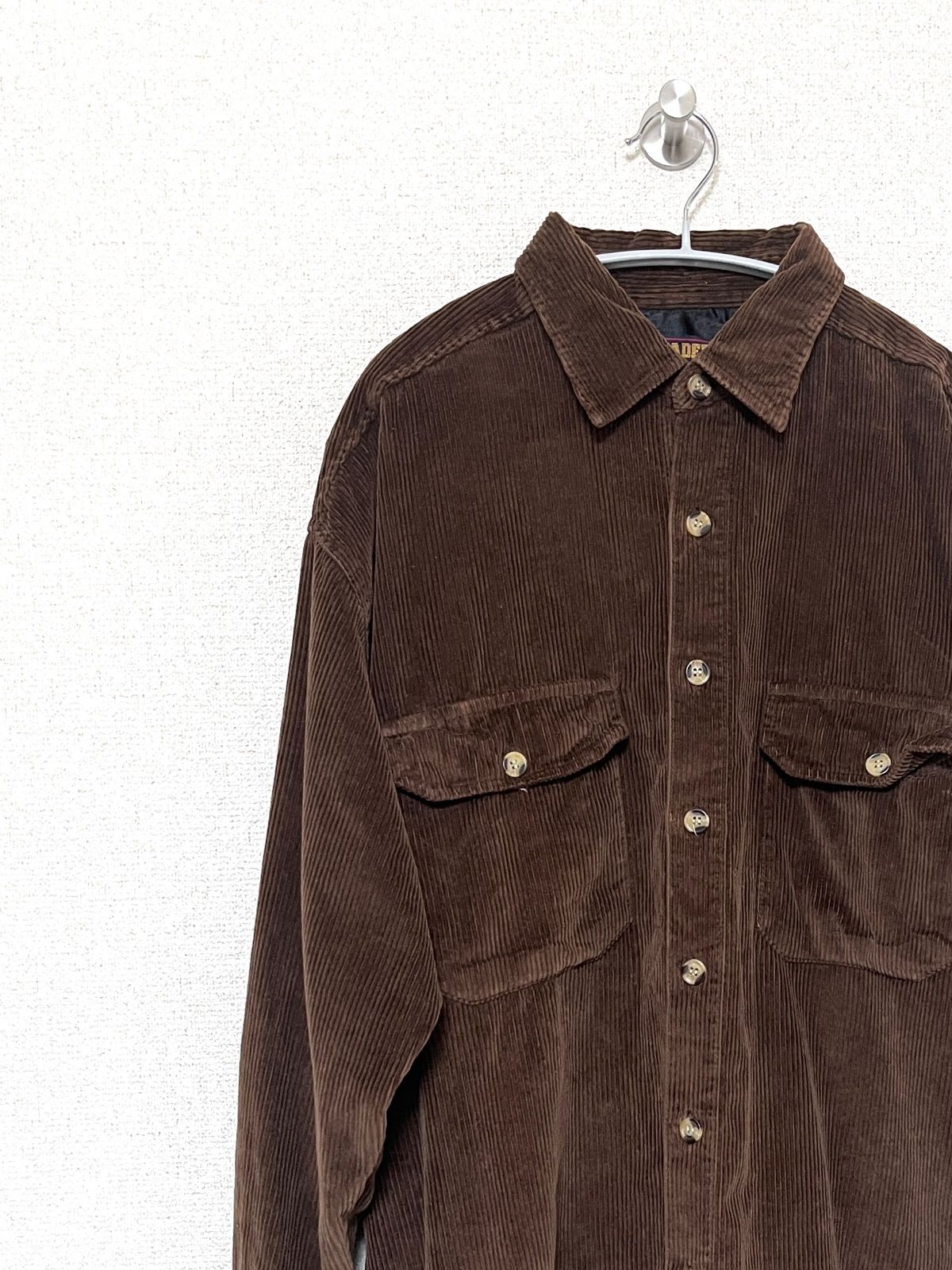 FADED GLORY】90s L/S コーデュロイシャツ XL ヴィンテージ 古着