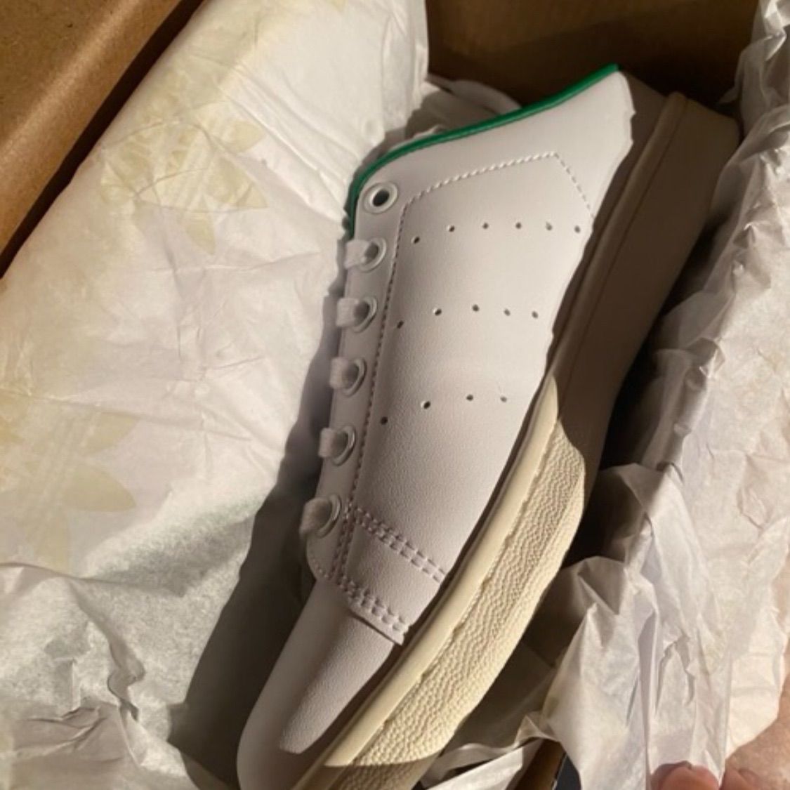 aadidas Originals STAN SMITH MULES “White/Green”アディダス