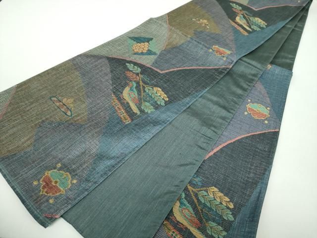 コプト花鳥文 金糸