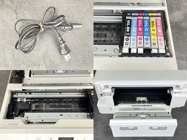 インクジェットプリンタ 【中古】 EPSON エプソン EP-707A C491M ホワイト 通電のみ / 58082 - メルカリ