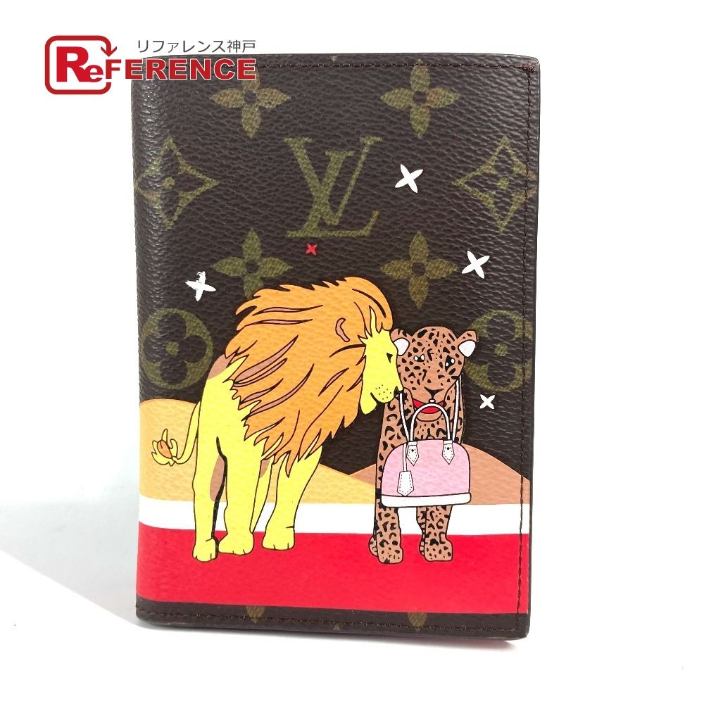 LOUIS VUITTON ルイヴィトン パスポートケース クーヴェルテュールパスポールNM M63486 モノグラムキャンバス ブラウン