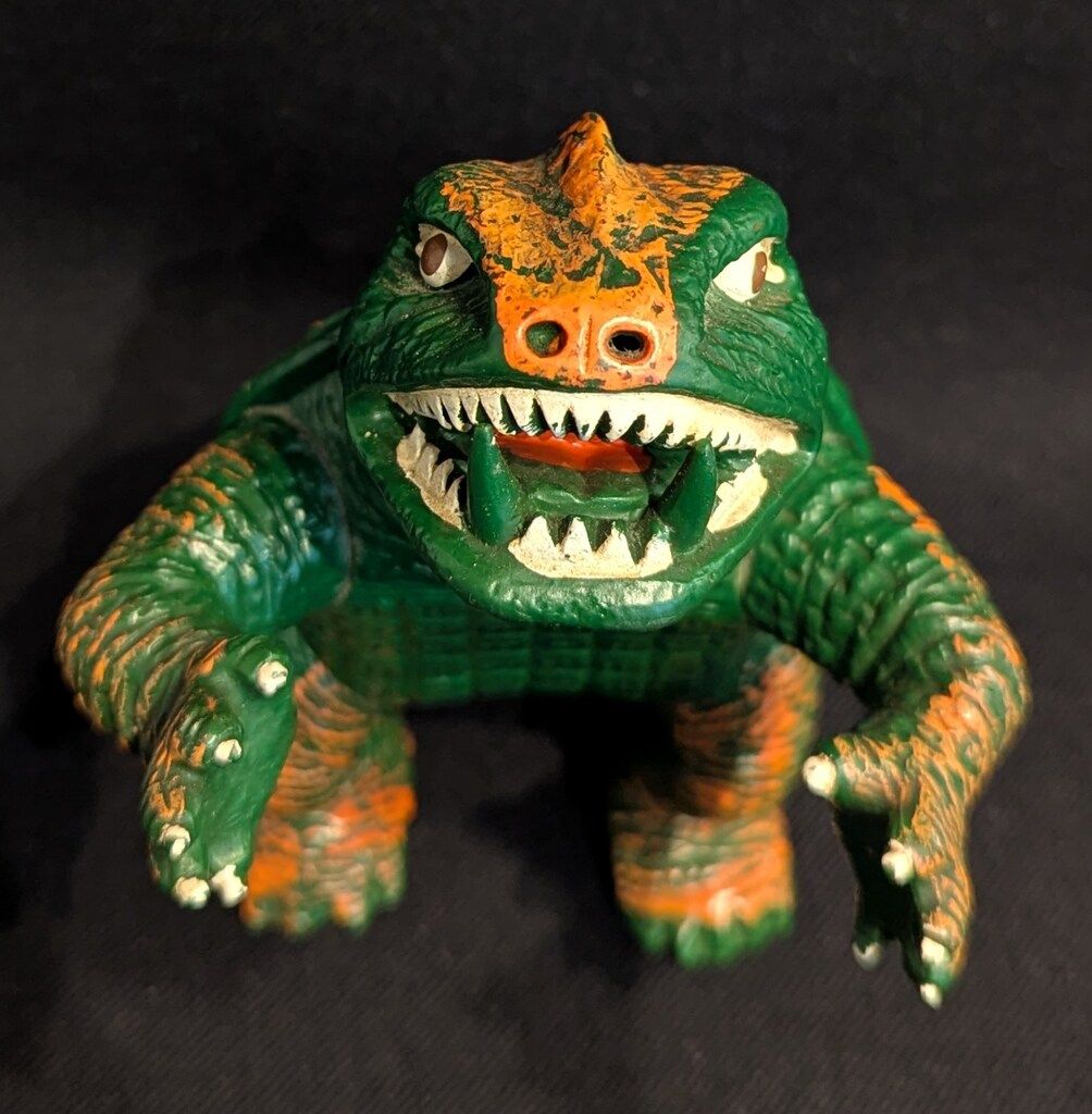 日東 スタンダードソフビ ガメラ 2期腹緑 緑成型 205mm