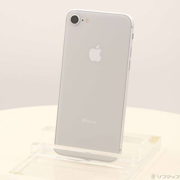 〔中古品〕 iPhone8 64GB シルバー MQ792J／A SIMフリー【269】