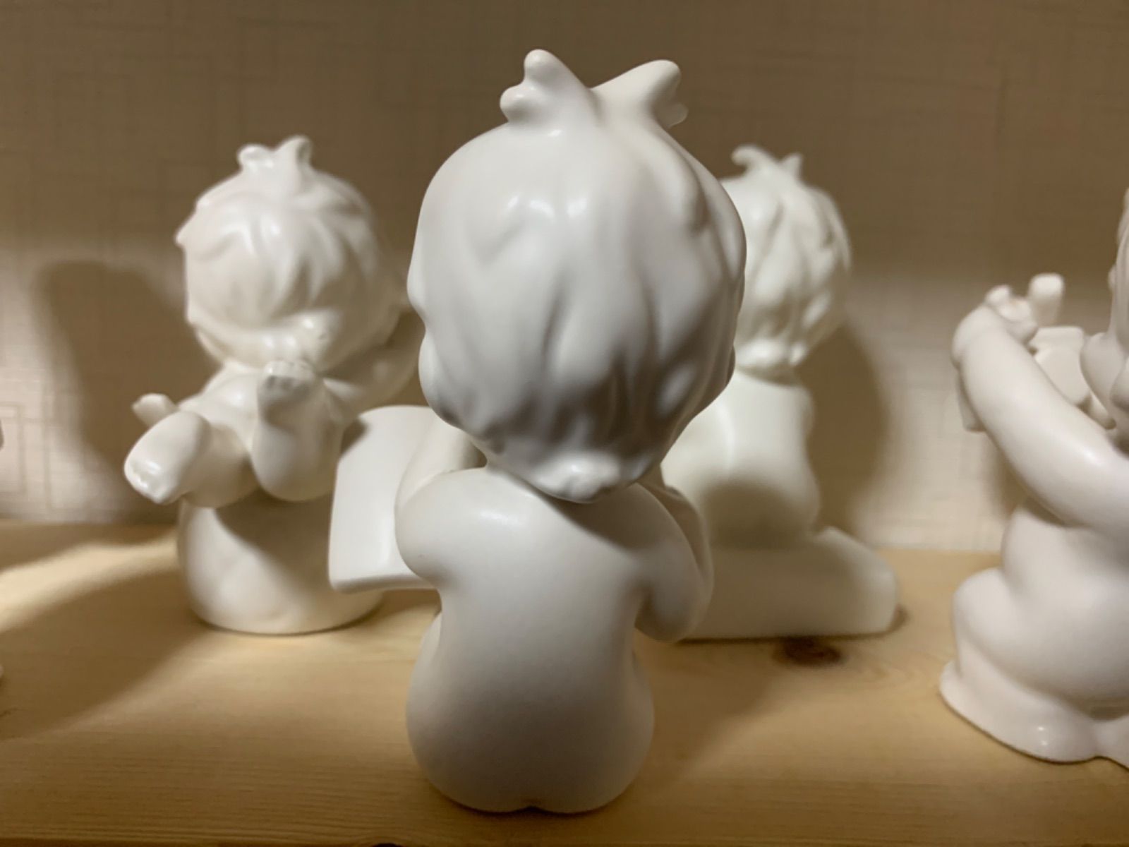❤️千趣会 スキップ 陶器人形 赤ちゃん 昭和 レトロ 30体セット - 置物