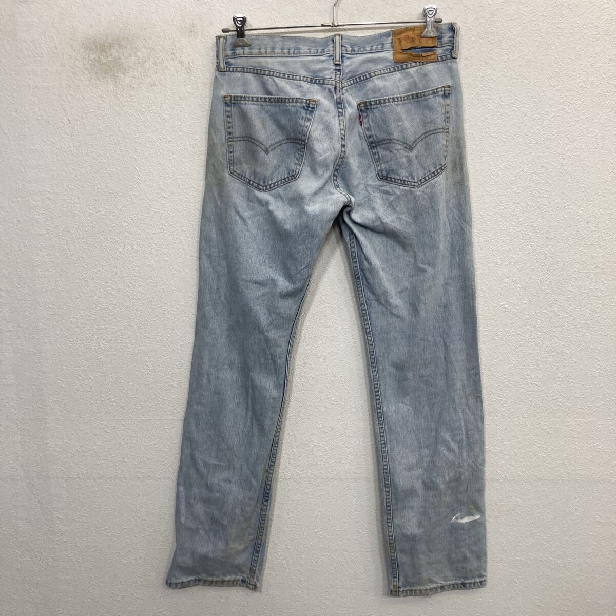 Levi's 505 デニムパンツ W32 ライトブルー リーバイス ジップ