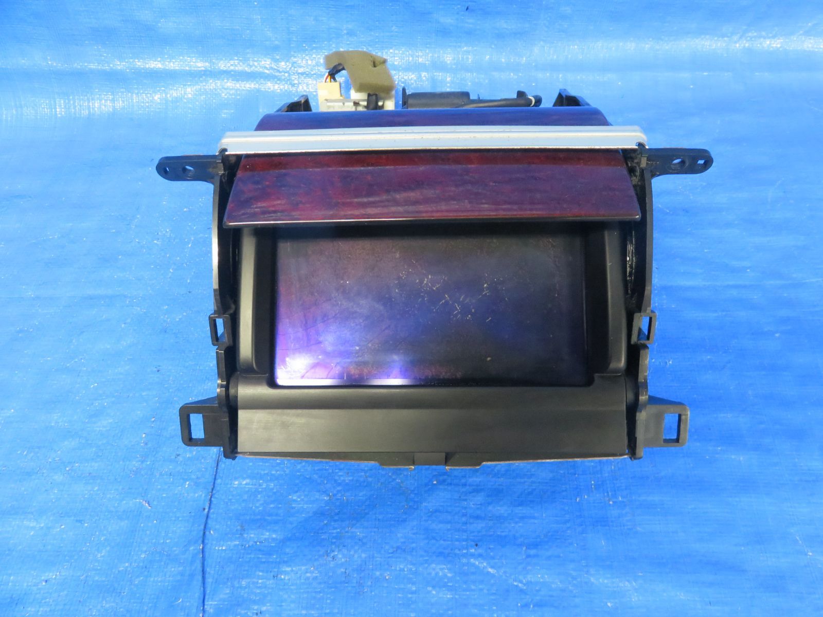 SFC2007 トヨタ ソアラ UZZ40 前期 マルチモニター ナビディスプレイ 純正 86111-24100 木目調 開閉式 レクサス SC430共通