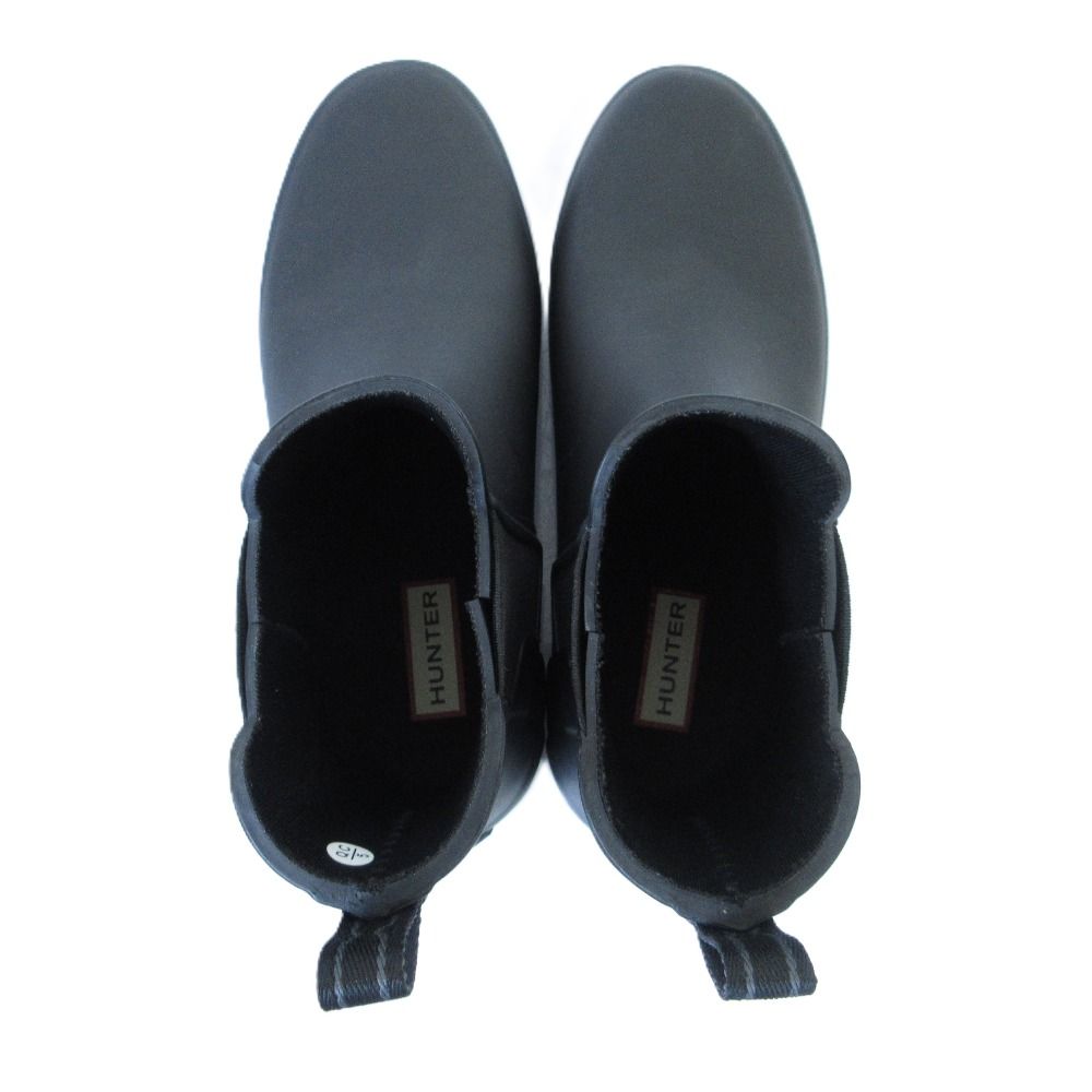 未使用 HUNTER ハンター レインブーツ チェルシーブーツ サイドゴア