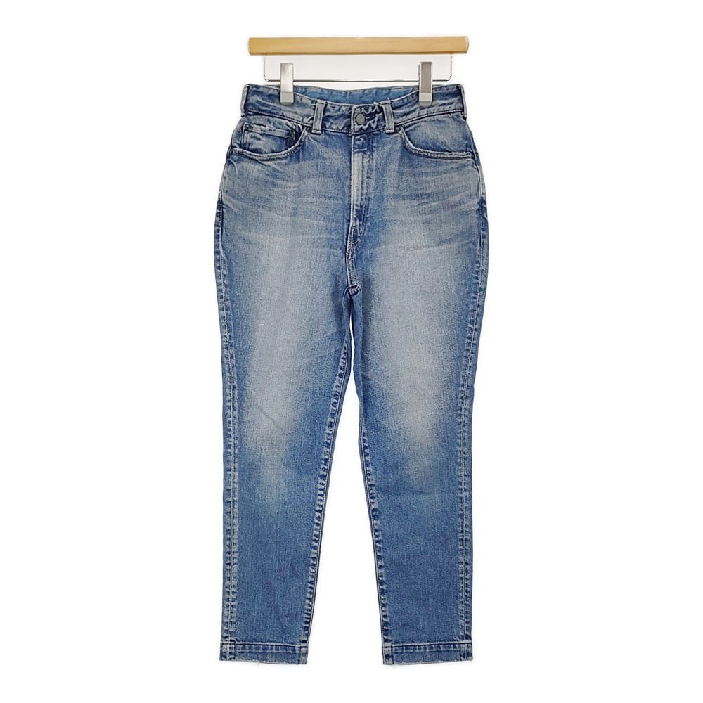 45R 45rpm ライ麦ストレッチデニムのNEW桃比女 定価42900円 パンツ 24SS Lブルー レディース フォーティーファイブアールピーエム 5-0930G♪