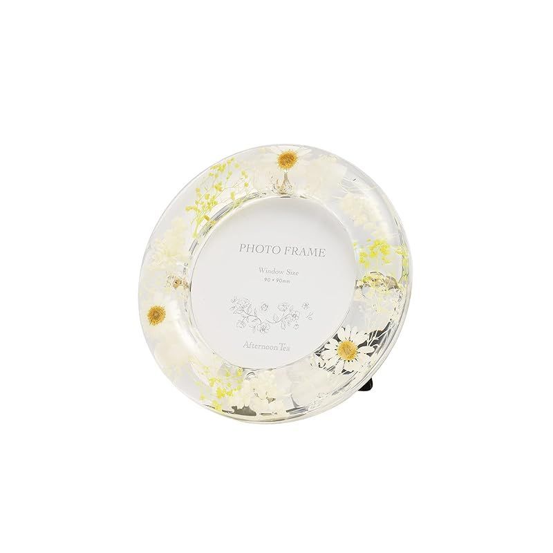 【特価商品】[ アフタヌーンティー リビング ] AfternoonTea LIVING フォトフレーム HR33 ボタニカルラウンドフレーム ホワイト 1