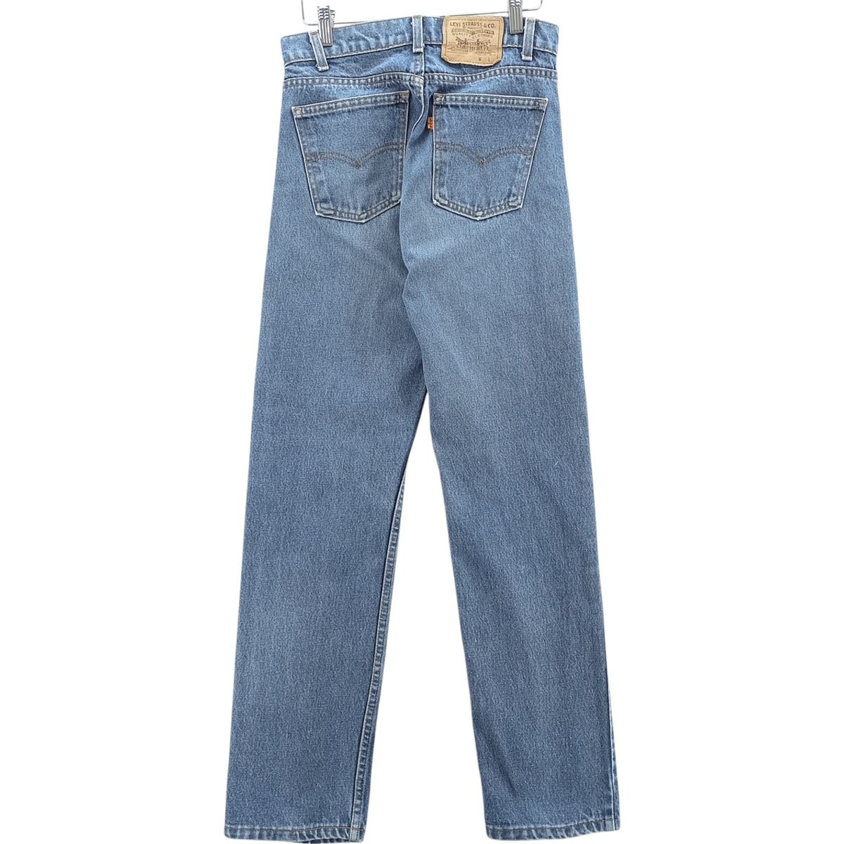 テーパードデニムパンツ レディースL