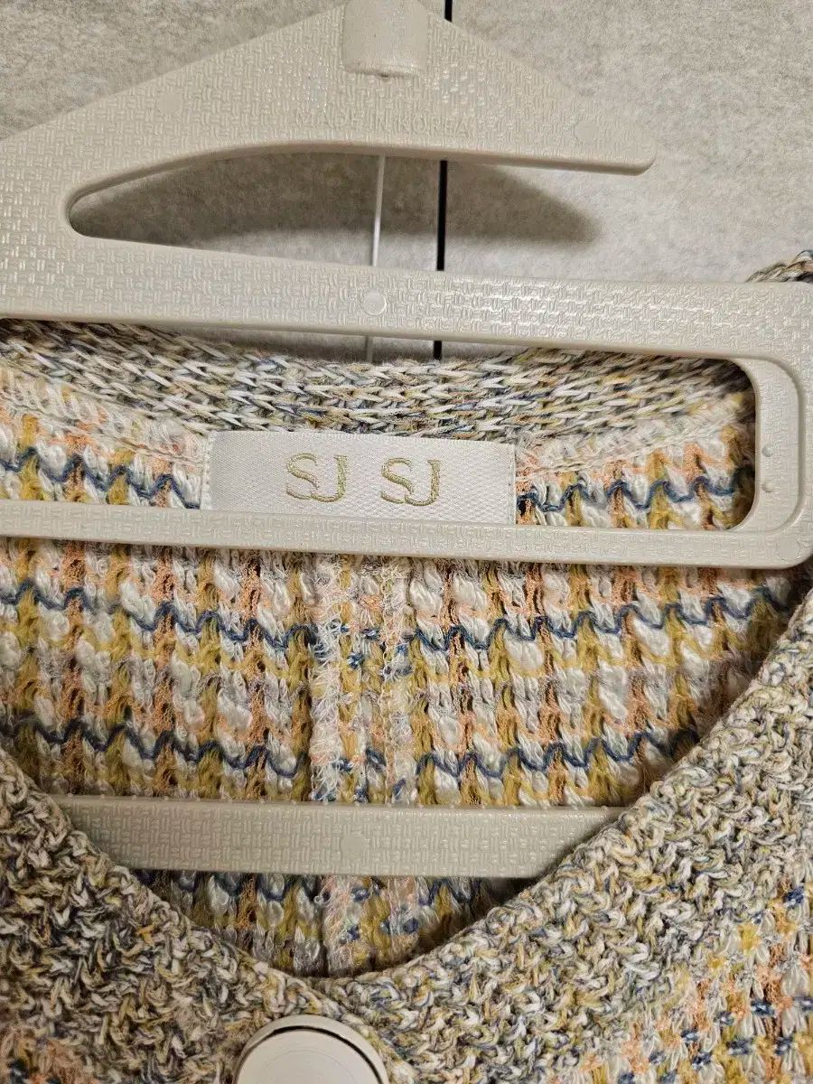 The HANDSOME SJSJ ミックス フリンジ ツイード カーディガン WWW_NOITHATQUANGTHANH_NET