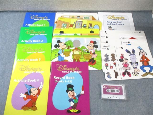 ワールドファミリー ディズニーワールドオブイングリッシュ ベーシックABCs＋ 未使用品多数 CD35巻/DVD12巻 ★ 310L4D ワールドファミリー ディズニーワールドオブイングリッシュ