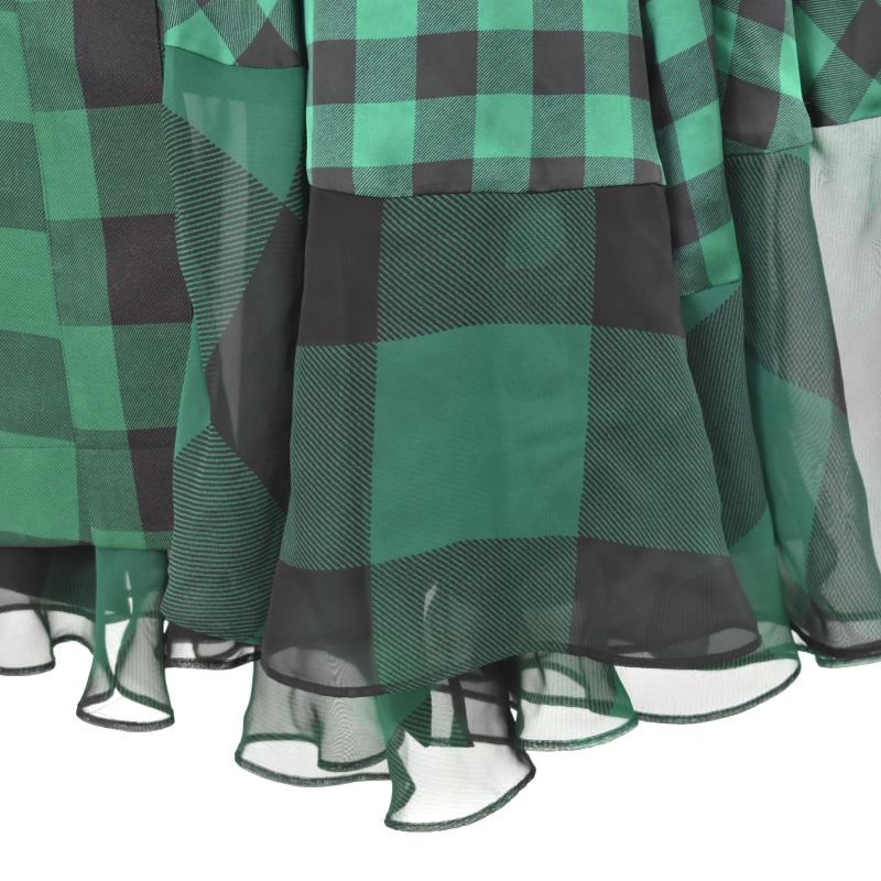 sacai サカイ グリーン バッファローチェック スカート sacai サカイ グリーン バッファローチェック スカート - メルカリ