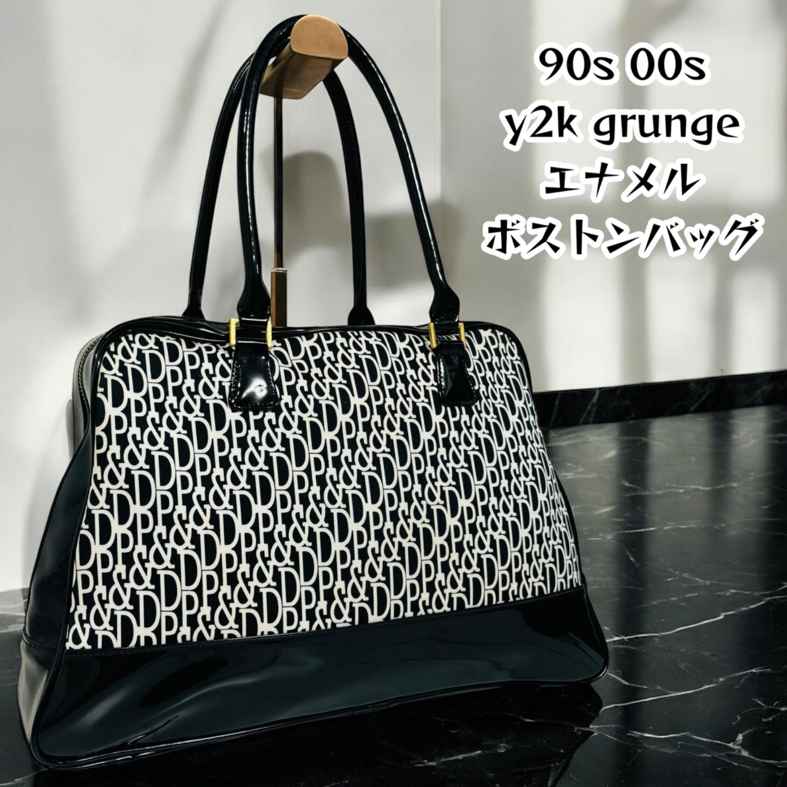 美品 y2k 00s 90s バッグ 平成ギャル 令和ギャル grunge エナメル ショルダー バッグ ハンドバッグ トートバック 肩掛け  フェアリー グランジ ギャル - メルカリ