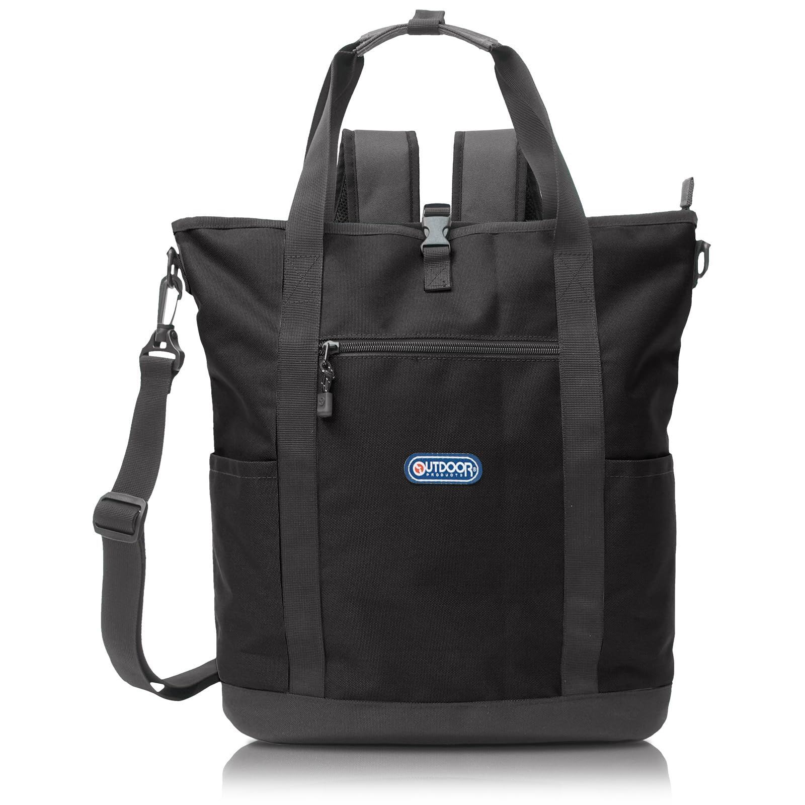 トートリュック ショルダーベルト付 大容量 A4収納 PC収納 アウトドアプロダクツ ポケット多数 マルチウェイ 22469063