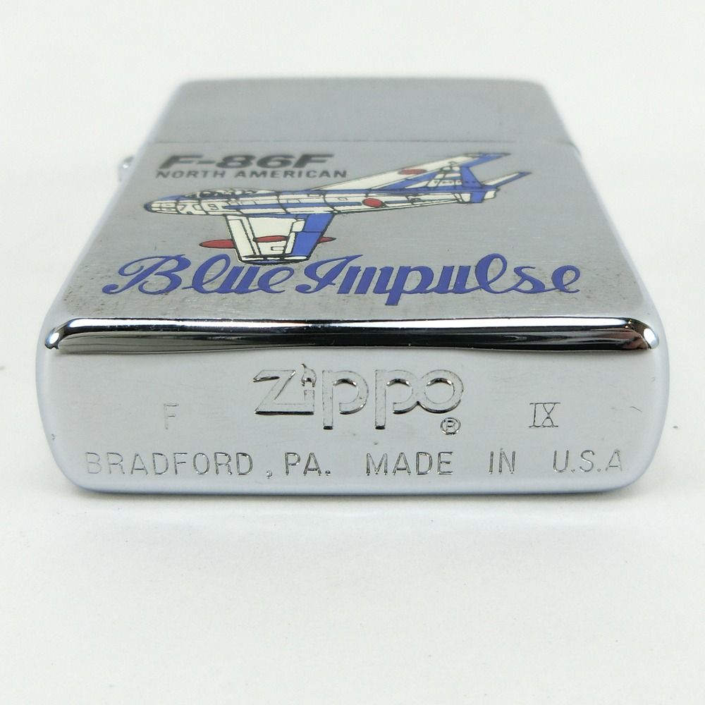 上品なスタイル ZIPPO】ジッポー ブルーインパルス F-86F メンズ ライター その他
