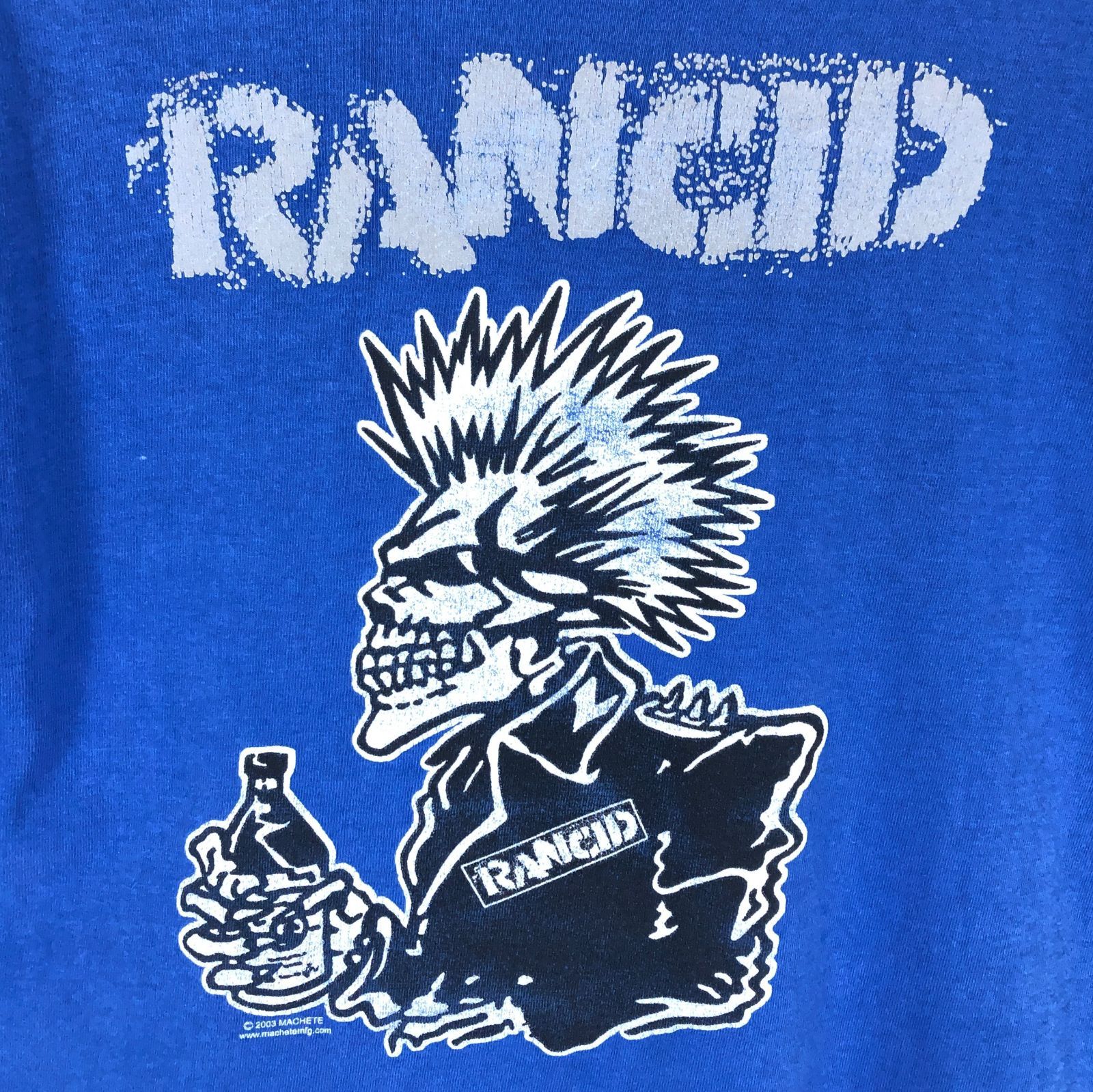 ランシド RANCID バンド Tシャツ ブルー M 00s 古着 - メルカリ