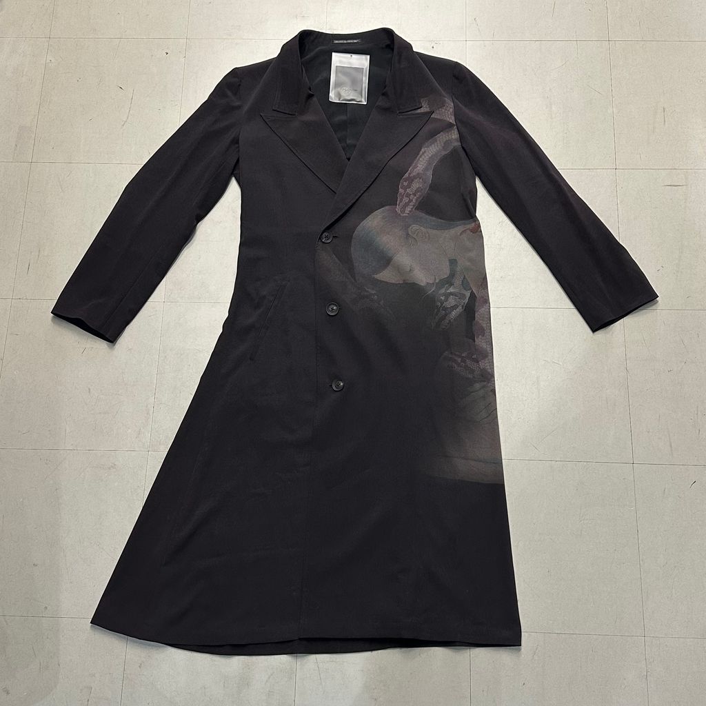 BYohji Yamamoto ドレープコート yohji yamamoto POUR HOMME(ヨウジ